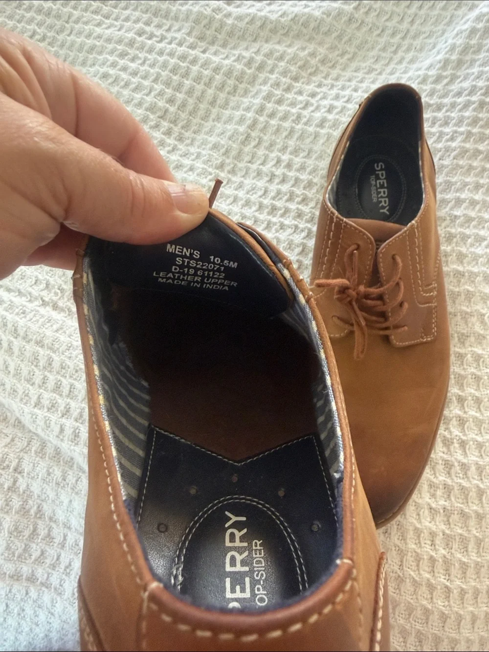 Sperry Men's Tan/Brown Leather Chukka Boots